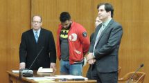 James Gizzi, Peter Rodriguez, Mario Paulino, defense attorney Ron Bar-Nadav