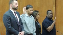 attorney Adam Lustberg of Hackensack, Yadir Araujo, defense attorney Clarissa Lowe, Bergen County public defender; John Gaudin.