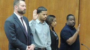 attorney Adam Lustberg of Hackensack, Yadir Araujo, defense attorney Clarissa Lowe, Bergen County public defender; John Gaudin.