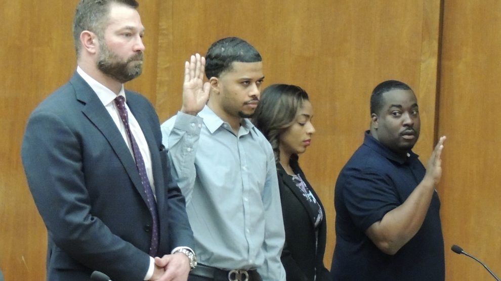 attorney Adam Lustberg of Hackensack, Yadir Araujo, defense attorney Clarissa Lowe, Bergen County public defender; John Gaudin.