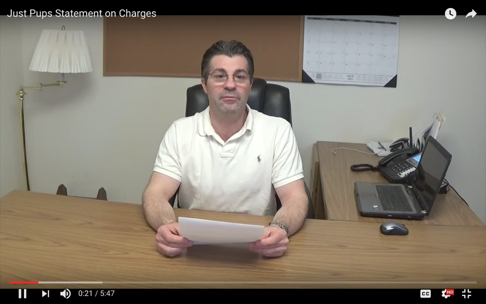 Vincent LoSacco of Just Pups