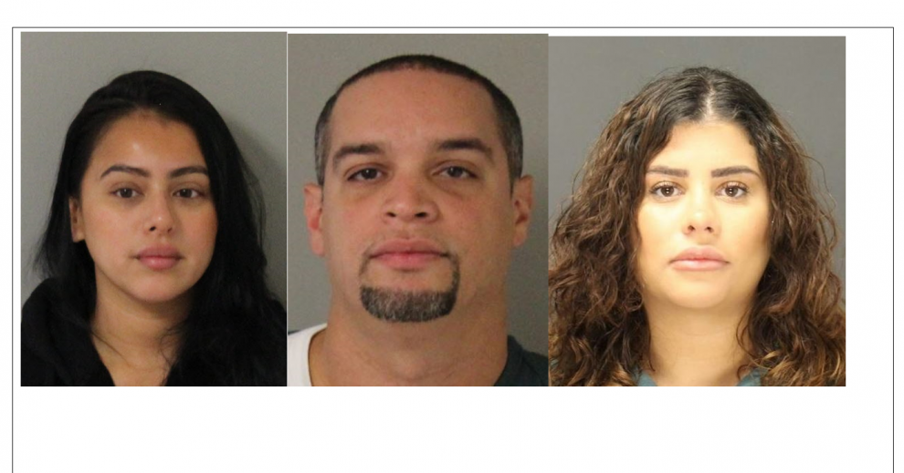 Olvy Torres, Melissa Coda and Yesenia Suriel - Money Laundering - Photo HCPO