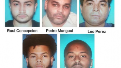 Operation Triple Play-Paterson-Raul Concepcion, Sharif Irving, Pedro Mangual, Leo Perez, and Persio Lora