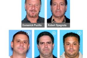 Genovese Crime Family Mobsters-Photo NJAG's Office