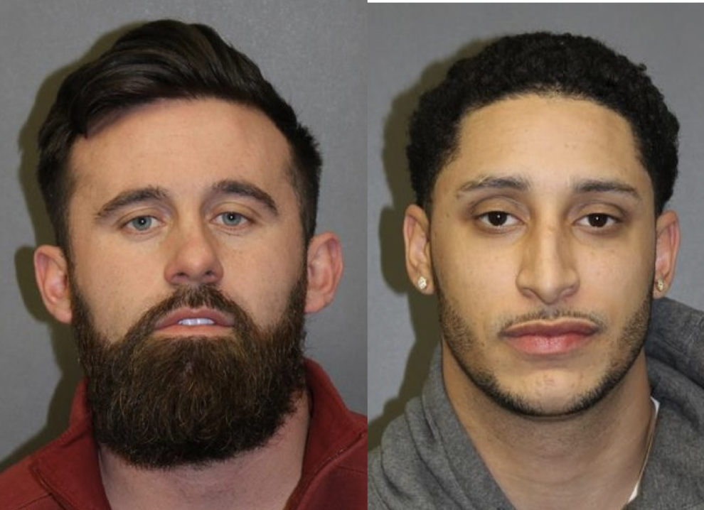 Stephen K. Frazier and Jordan Pope-Didier were charged with theft and drugs-Photo Cliffside Park PD