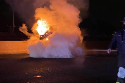 Ronaldo Godwin charged with Death by Auto- Photo Clark Fire Department