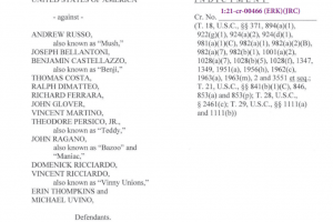 Colombo Mafia Family Indictment-AttorneyWeekly.com