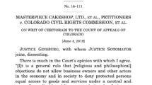 Masterpiece Cake Shop-Supreme Court -AttorneyWeekly